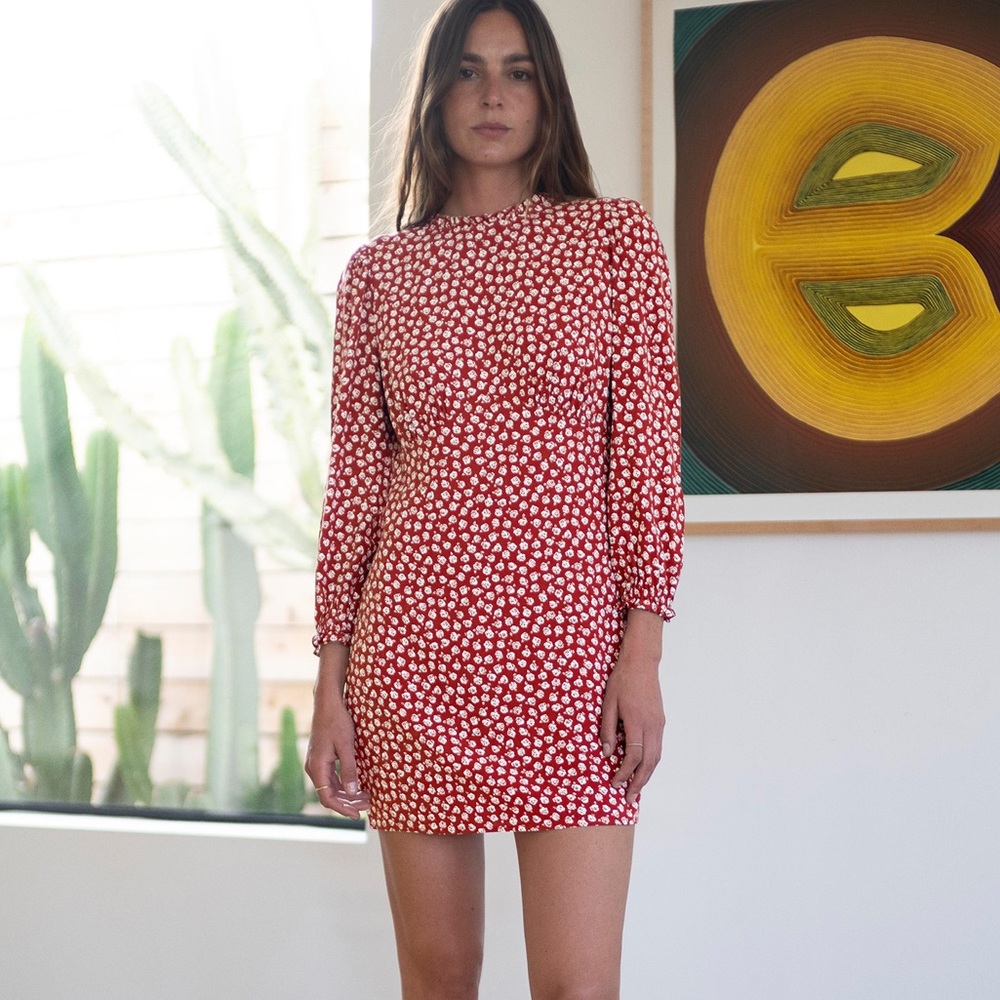 NWT Reformation Leora Dress in Kendie - size 4